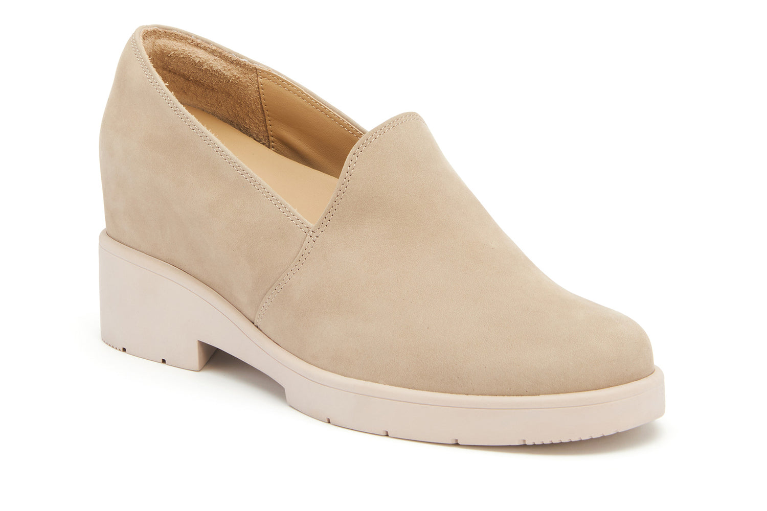 Horizon Slip On Beige Nubuck Metatarsalgia