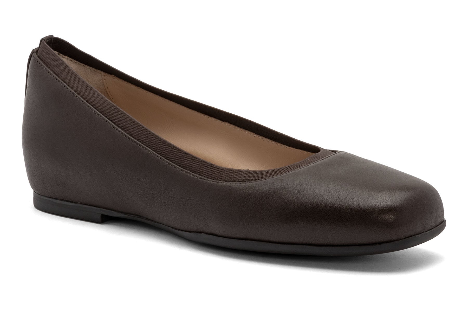 Dark fashion grey ballet flats