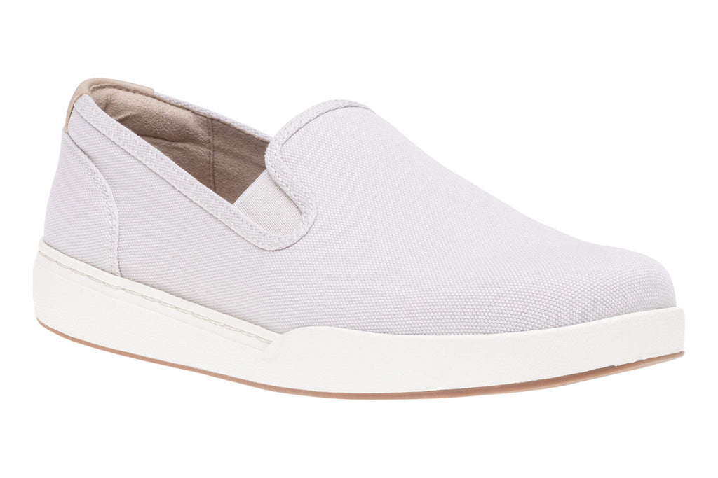 Womens taupe slip on fashion sneakers